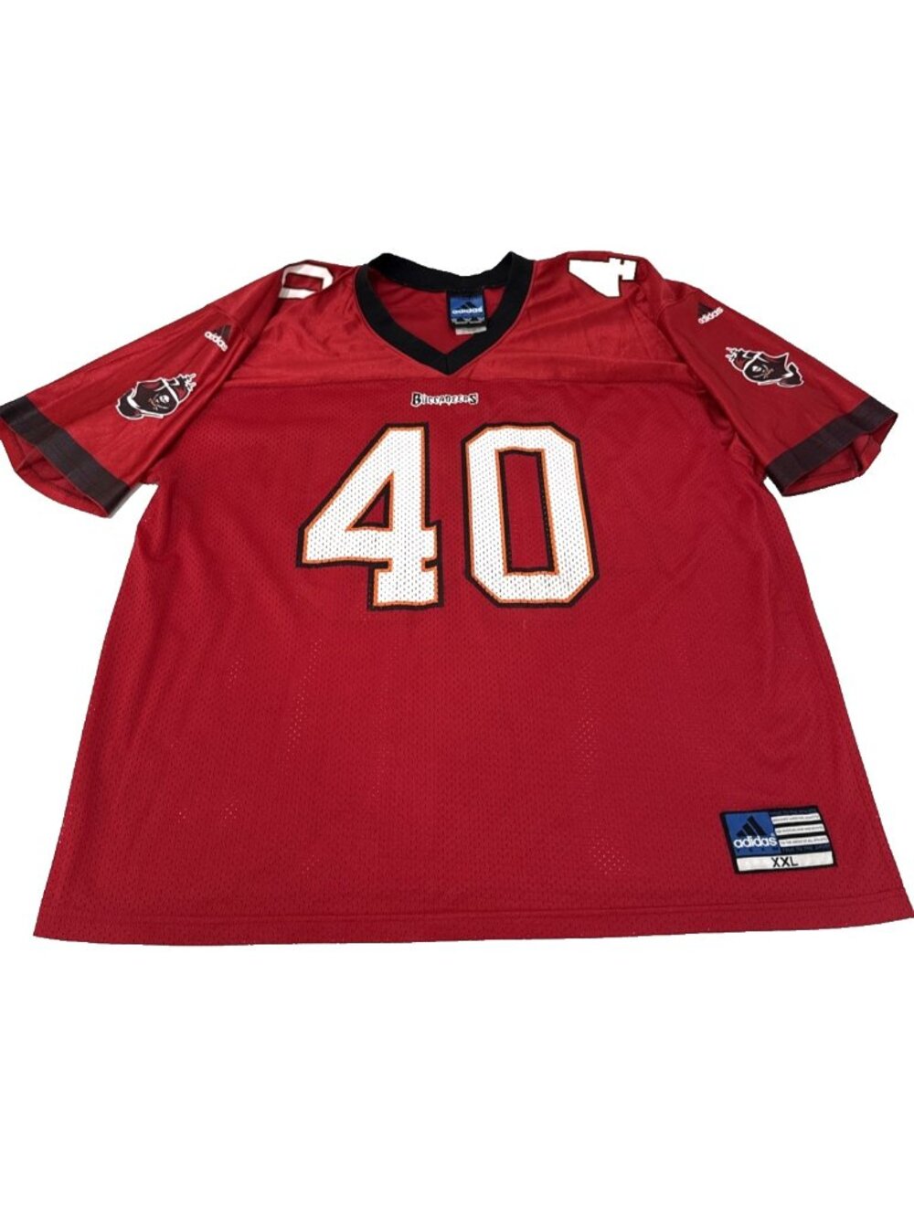 Adidas Vintage Mike Alstott Rare Authentic Red Buccaneers Jersey Football XXL
